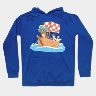 Little Bear Pirate Hoodie